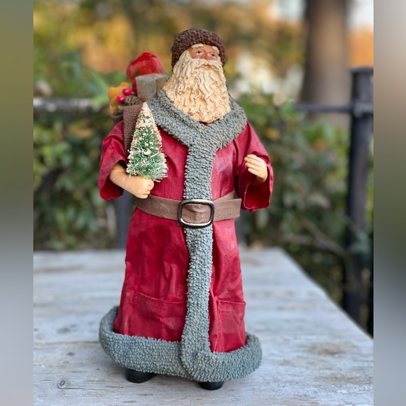 Clothtique Possible Dreams vintage Santa Clause Christmas decor - Picture 3 of 7